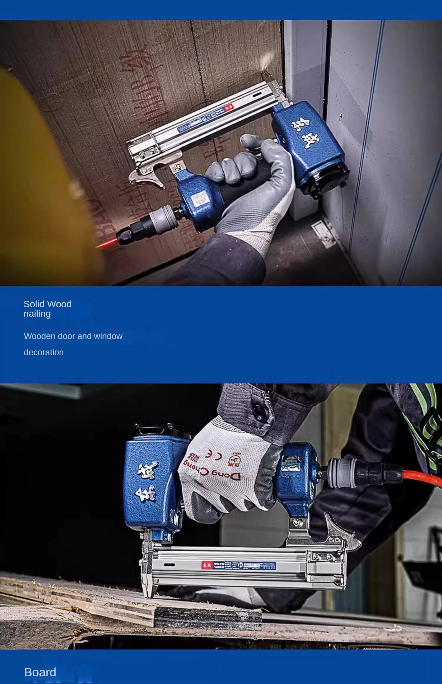 Powerful and Efficient Nail Gun for Woodworking and Construction Projects