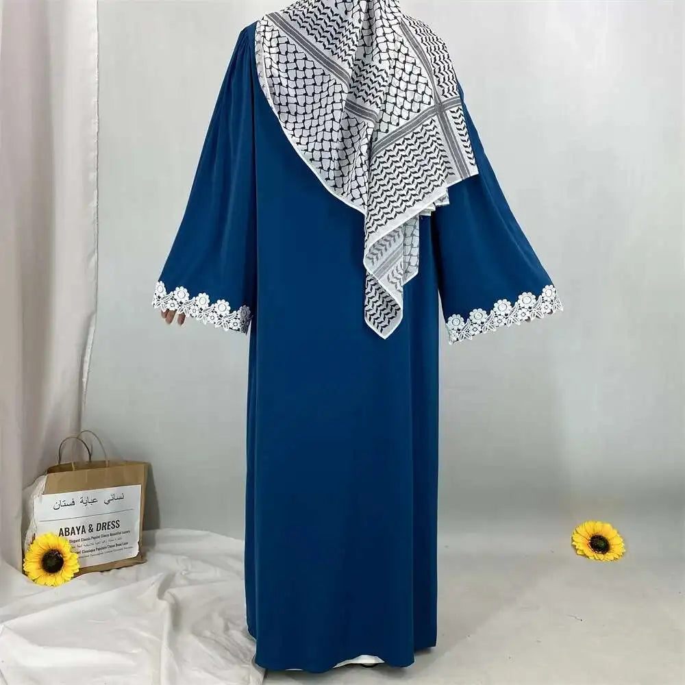2025 Luxury Dubai Abaya Dress for Muslim Women Ramadan Eid Nida Arabia Holiday dress Jalabiya Clothing Islamic Modest Long Robe