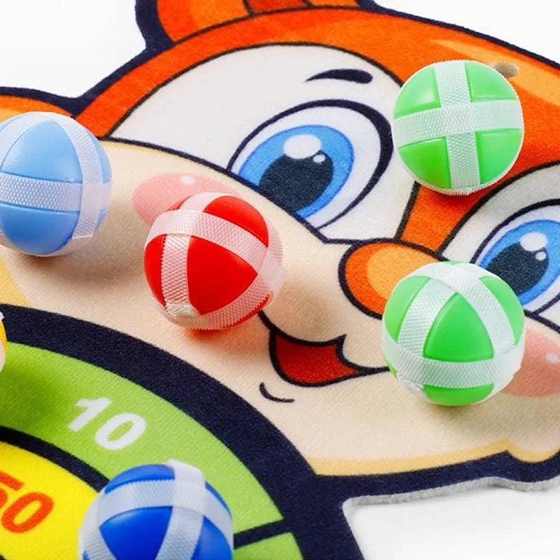 1Pcs Educational Dart Board Games for Children Indoor Outdoor Party Play Kids Dartboard with Sticky Balls Sports Games For Kids