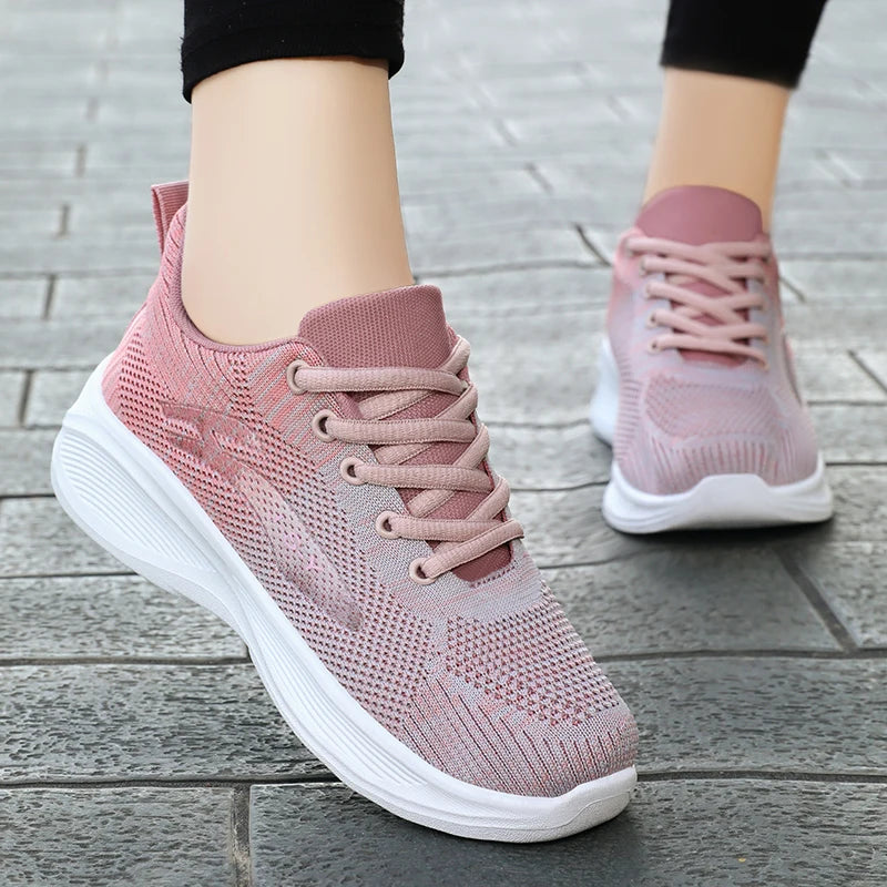 ladies shoes，sneakers for women，women's summer sneakers，Comfortable Non-slip Soft Lightweight Running free shippiing shoes - Belvar