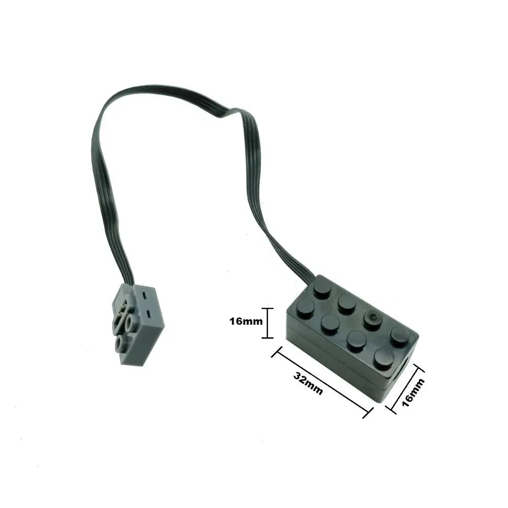 Technical Electronic Building Block MOC Refit Accessories Micro-motor RC Power Functions Parts Creative DIY Car Bricks Kids Toys