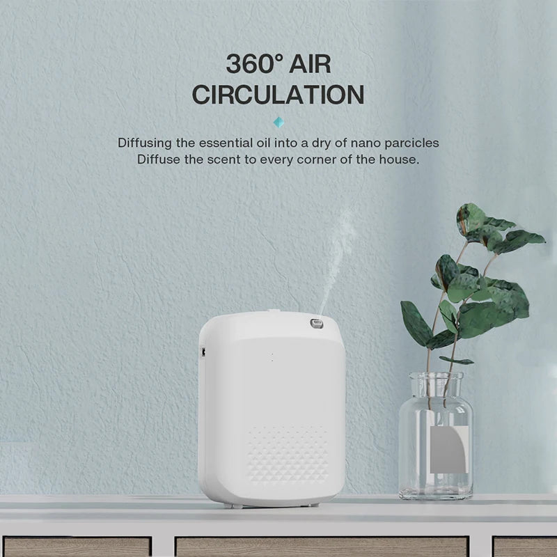 Smart Fragrance Diffuser 500m³ Bluetooth Control Smell Distributor Electric Aromatic Oasis Hotels Air Fresheners For Home