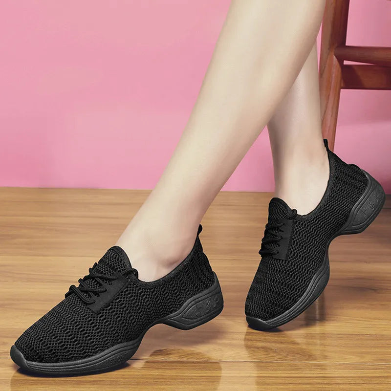 Woman Jazz Dancing Shoes Women Girl's Teacher's Latin Dance Shoes Ballroom Modern Salsa Practise Shoes Dance Lady Sneaker