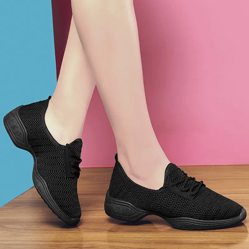 Woman Jazz Dancing Shoes Women Girl's Teacher's Latin Dance Shoes Ballroom Modern Salsa Practise Shoes Dance Lady Sneaker
