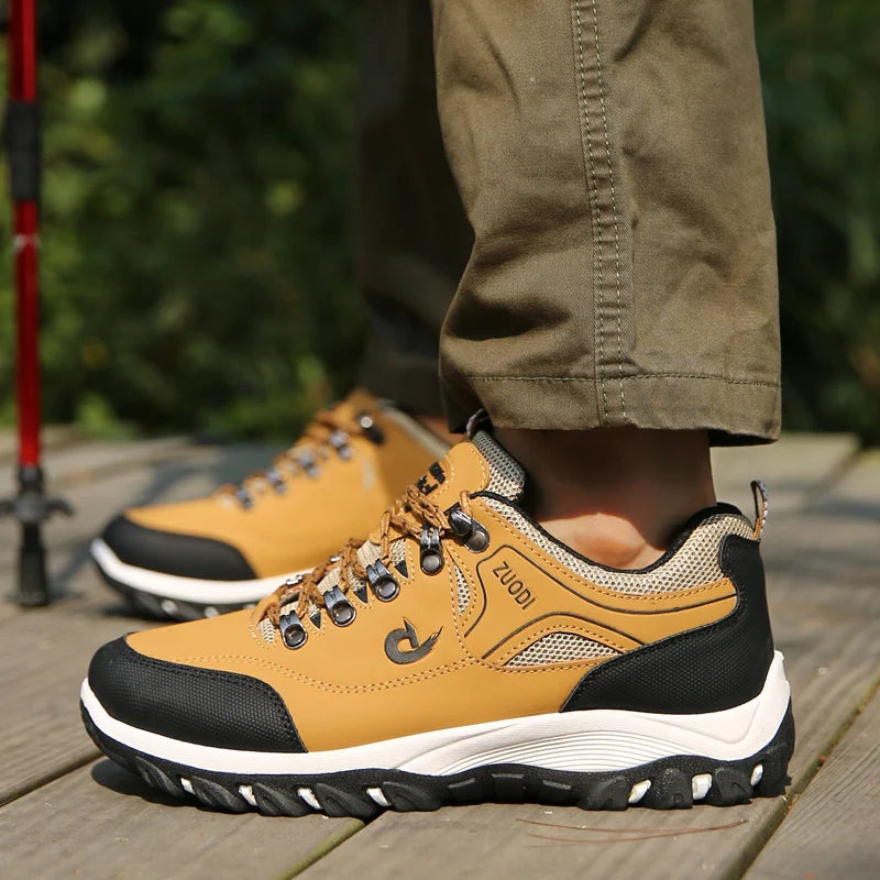 Men Shoes Leather Casual Shoes For Men Sneakers Spring Autumn Winter Shoes For Male Tennis Lightweight Walking Shoes - Belvar
