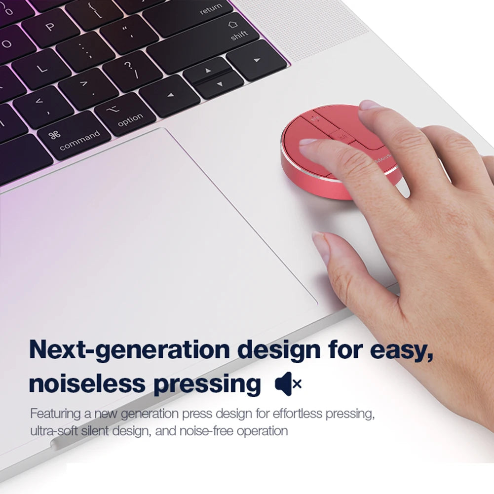 2400DPI Wireless Bluetooth Mouse 3 Mode BT 5.2/2.4G/USB Portable Magic Silent Ergonomic Mice For PC Laptop Office Gaming Mouse