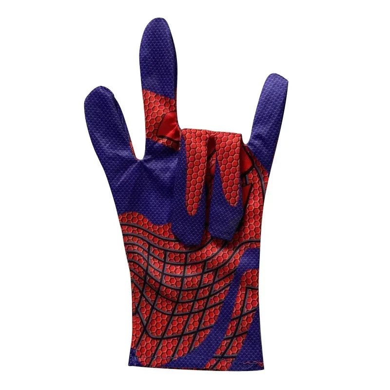 Soft Bullets Launcher Spray Wrist With Gloves Launching Soft Bomb Toy Gun Outdoor Games Spider-Man Toys