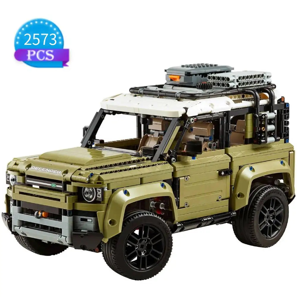 2025 Technical Land Off-road Defender Sports Car Building Blocks Set 2573PCS Model MOC Vehicle Toys Bricks for Boys Adult Gifts