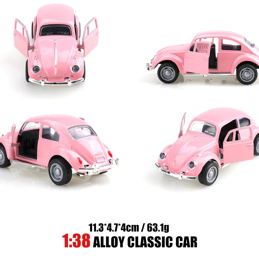 Retro Beetle Alloy Car Model Simulation Classic Car Toy Car Car Decorative Ornament