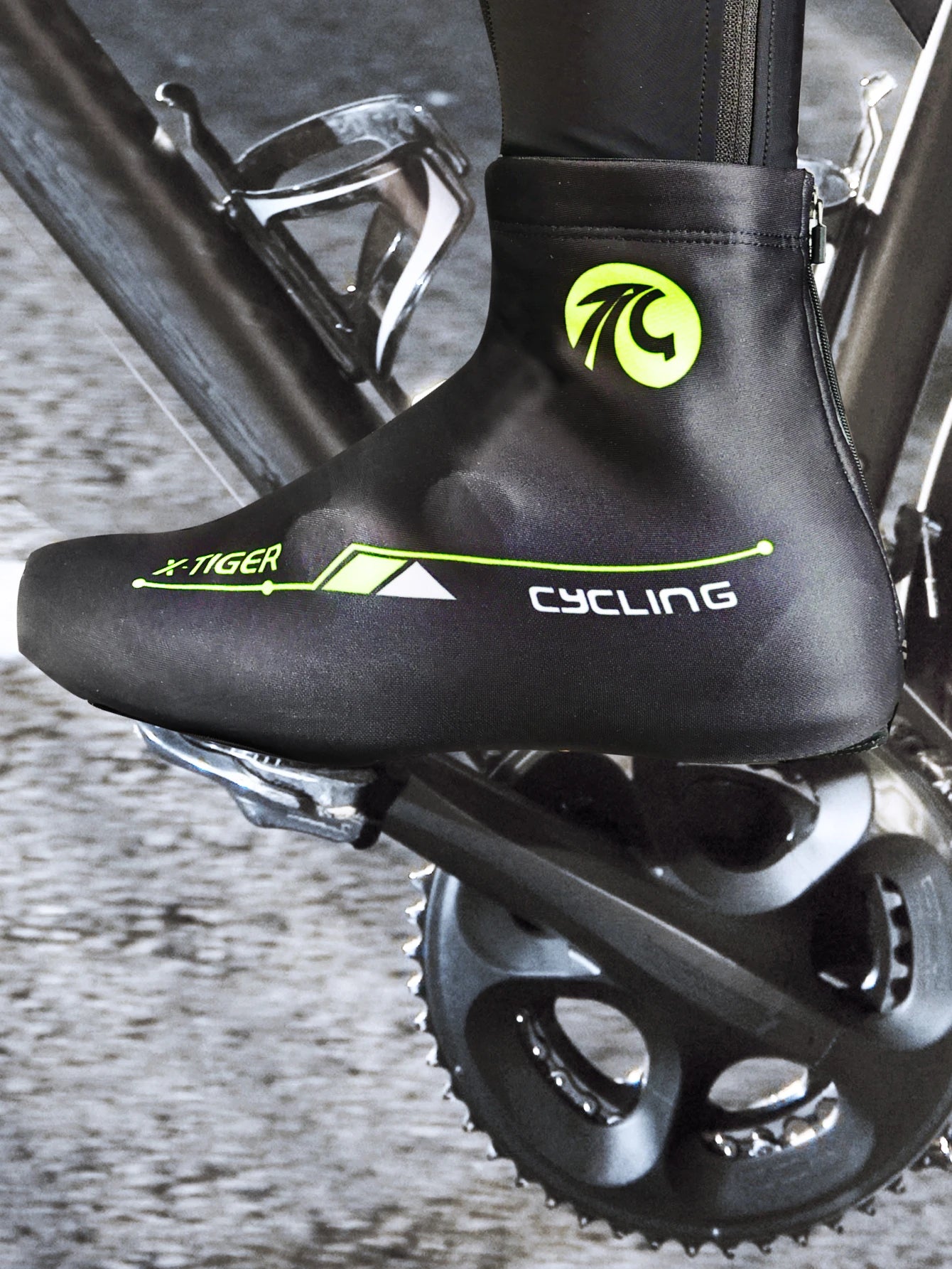 X-TIGER Winter Cycling Sport Shoe Cover Boot Warm Covers Thermal Windproof Overshoes MTB Bicycle Riding Racing Shoes Protector
