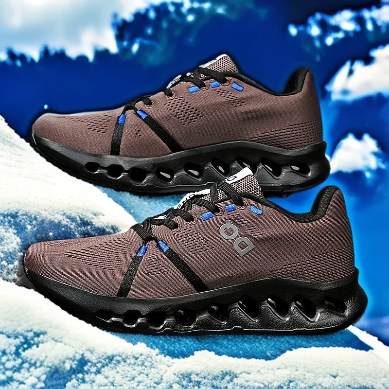 Trendy and Comfortable Casual Sports Shoes: Fashionable Soft-Sole Walking Footwear