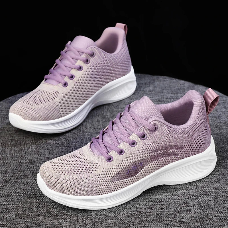 ladies shoes，sneakers for women，women's summer sneakers，Comfortable Non-slip Soft Lightweight Running free shippiing shoes - Belvar