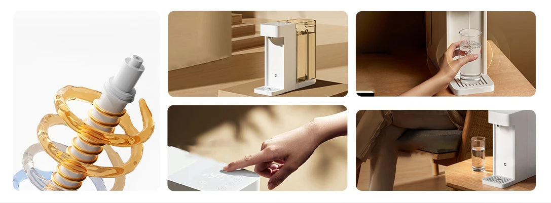 XIAOMI MIJIA Instant Hot Water Dispenser S1 3L Quick Heating Water Heated Dispenser Thermostat Desktop Water Pump Home Office