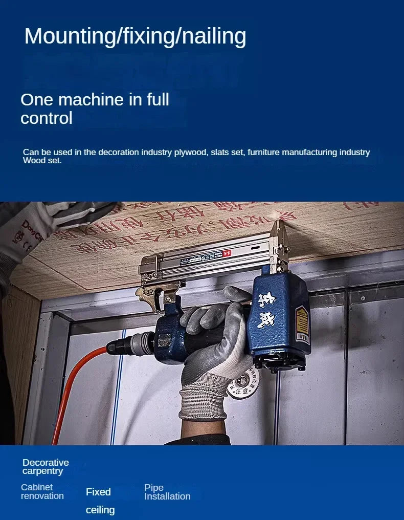 Powerful and Efficient Nail Gun for Woodworking and Construction Projects