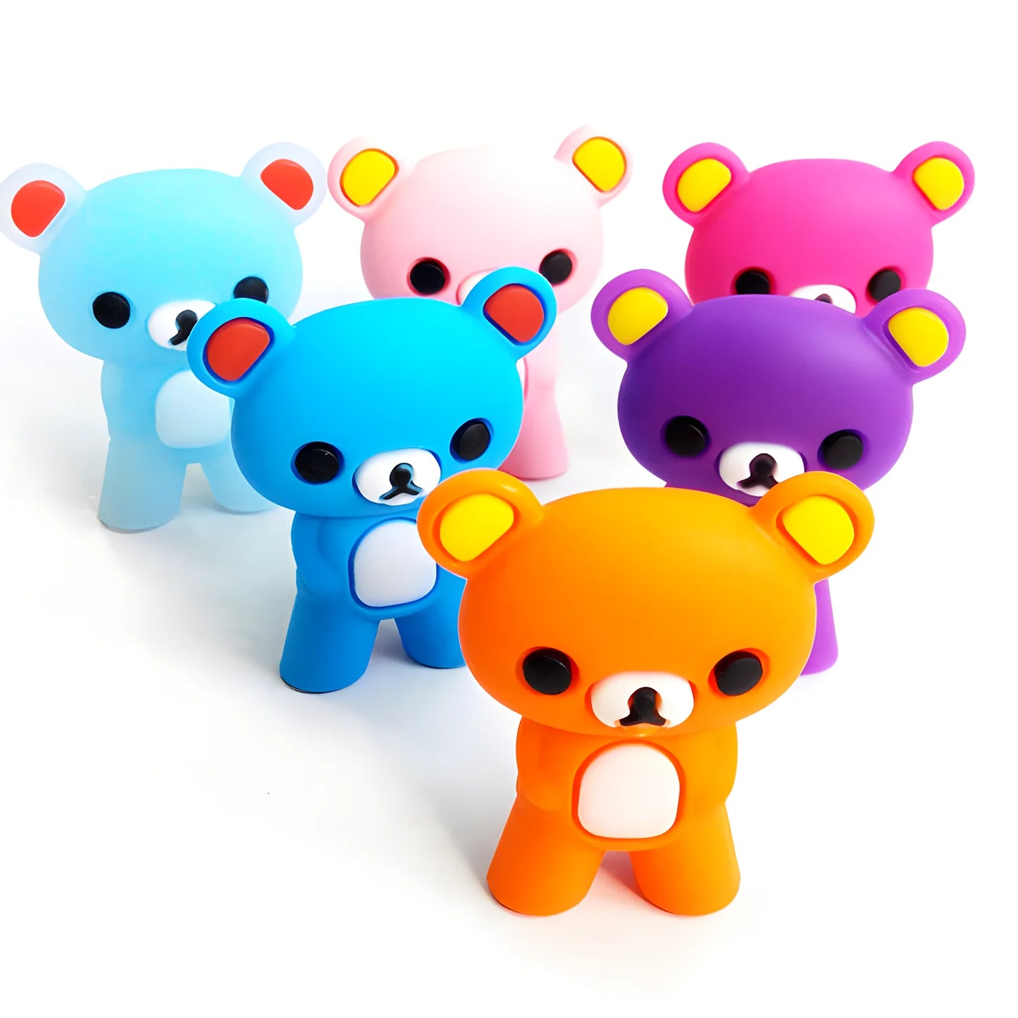 1pc Cute Bear Kids Chopsticks Toddler For Kids Learning Training Chopsticks Aids Sushi Chopsticks Learner Helper Kids Favors