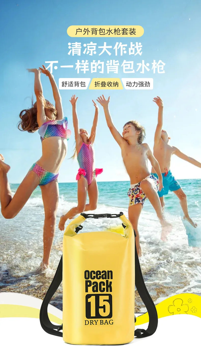15L water gun for drifting and water fighting, high-pressure pumping and long-range shooting outdoor play equipment in summer