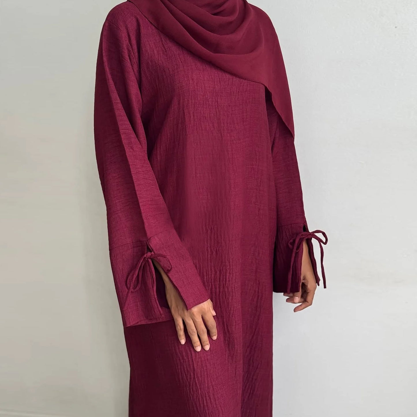 Solid Color Casual Robe from Dubai & Turkey, Comfortable and Stylish Costume for Dress up and Cosplay