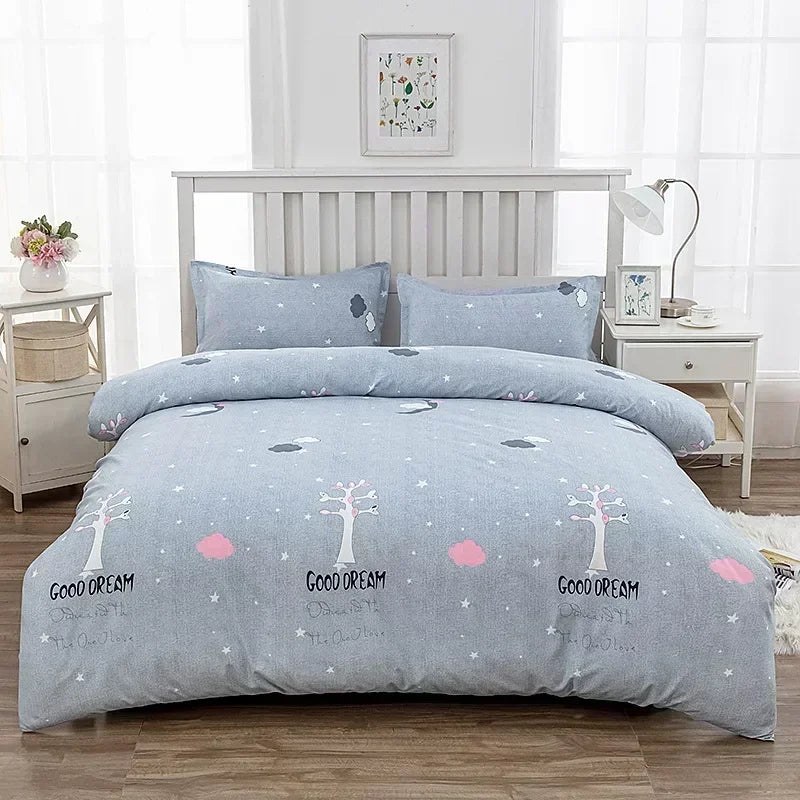 1pcs Geometric Pattern Bedding Fashion Printed Quilt Cover Multi Size Bed Sheets Soft Breathable Duvet Covers 이불커버
