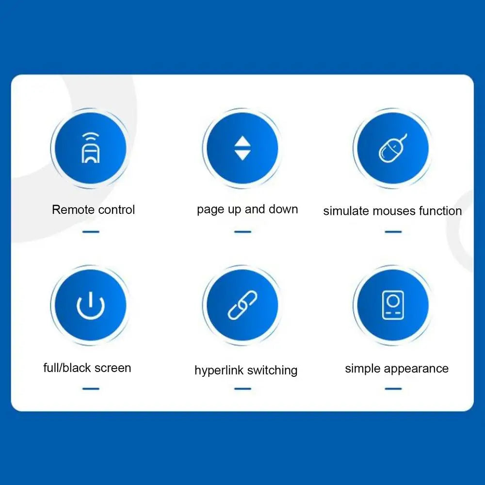 Presentation Clicker Wireless Pointer Clicker For Presentation Remote Control Presenter Pointer PPT Slide Advancer Pen For