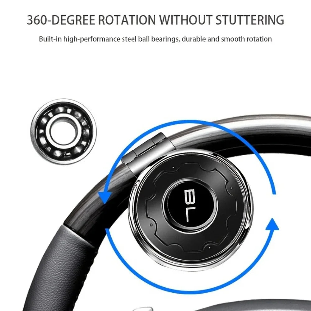 The Car Power Steering Ball With Bearings, Truck Handle Steering Wheel Auxiliary Power Steering Universal Model.
