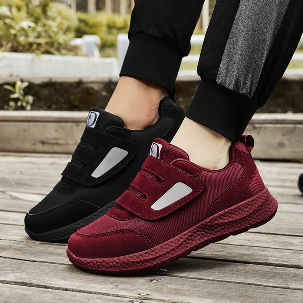2025 Diabetic Shoes Slip-On Orthopedic Shoes Non-Slip Lightweight Edema Sneakers Hook and Loop Sneakers for Plantar Fasciitis