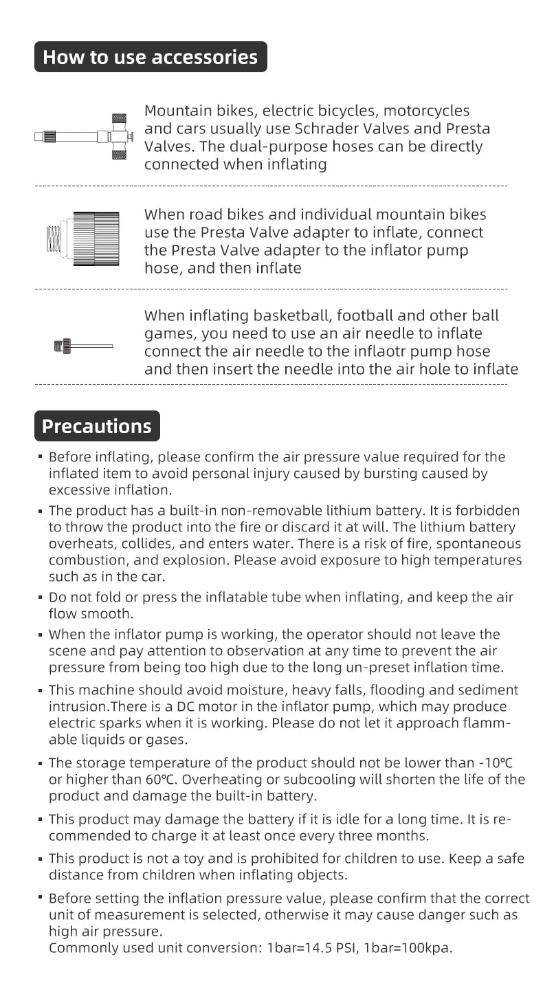ROCKBROS 150 PSI Portable Pocket Bike Electric Air Pump With Digital Pressure MINI Fast Rechargeable Compressor Tire Inflator