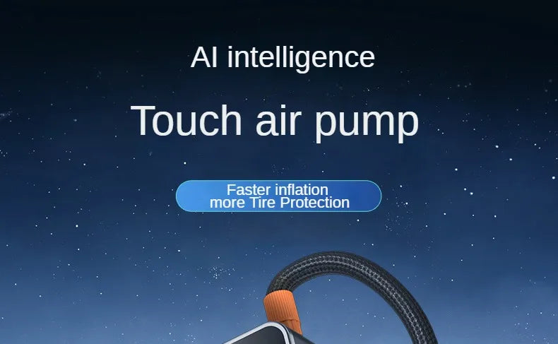 Wireless Air Pump 150psi Touch Screen Portable Electric Tire Inflator For Car Bicycle Motorcycle Mini Air Compressor Injector