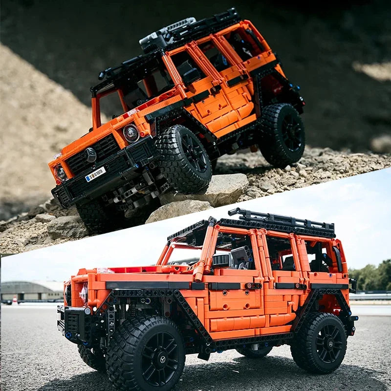 2891PCS Technical G500 New Line Off-Road Vehicle Car Model 9569 Building Blocks Bricks Toys for Kids Boys  Festival Party  Gifts