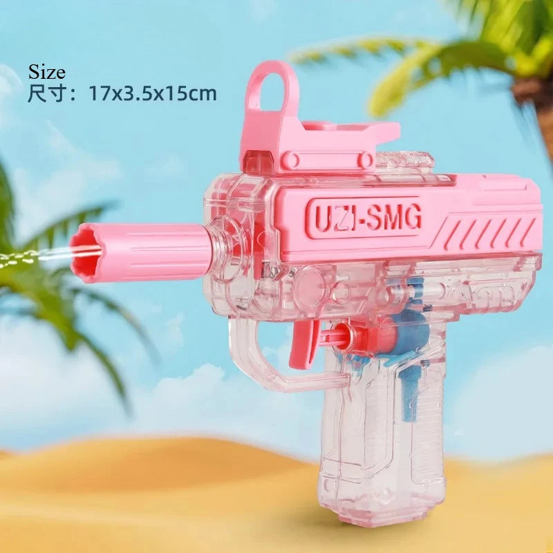 Summer Water Gun Non Electric Pistol High-pressure Full Automatic Shooting Water Beach Toy Gun for Kid Adult Interesting Game