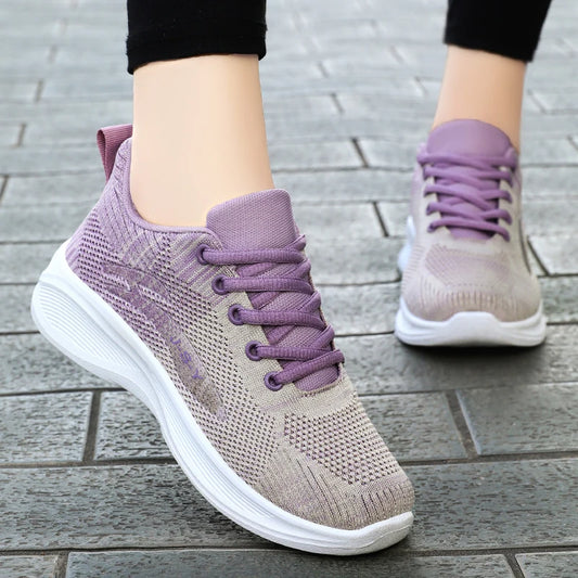 ladies shoes，sneakers for women，women's summer sneakers，Comfortable Non-slip Soft Lightweight Running free shippiing shoes - Belvar