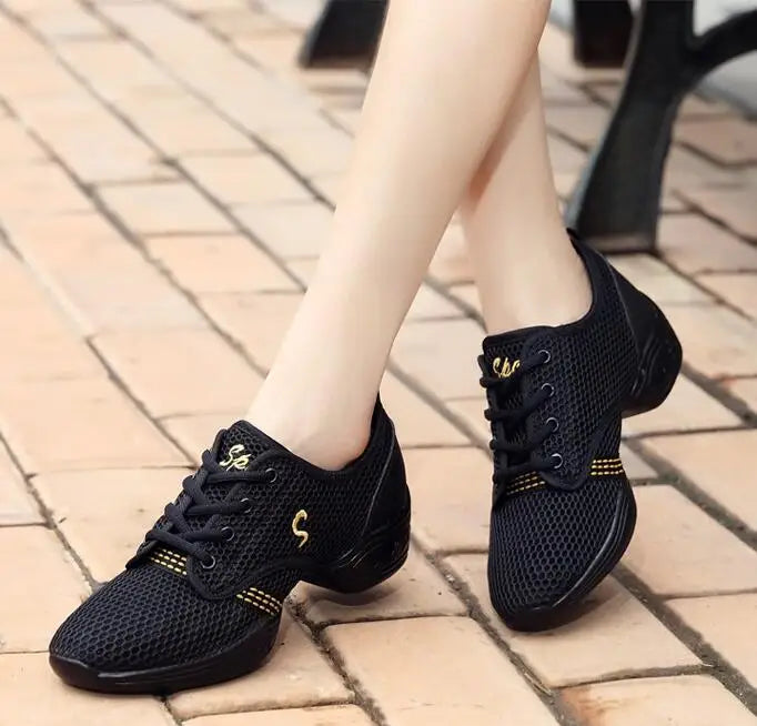 Woman Jazz Dancing Shoes Women Girl's Teacher's Latin Dance Shoes Ballroom Modern Salsa Practise Shoes Dance Lady Sneaker