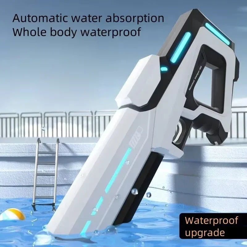 The Bestselling Children's Toy Electric Water Gun Can Spray Water Continuously Automatically Suck Up Water And Has a Long Range