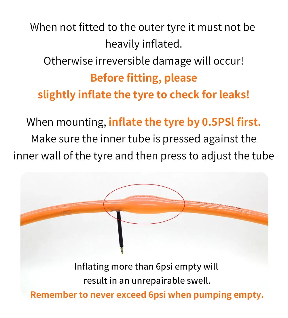 ThinkRider 1Pcs Ultralight 28g Bike Inner Tube 700X18 25 28 32 Road Bicycle TPU Material Tire 65mm Length French Valve