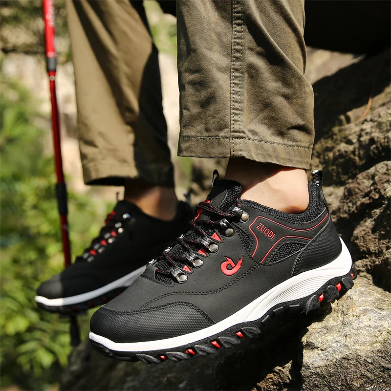 Men Shoes Leather Casual Shoes For Men Sneakers Spring Autumn Winter Shoes For Male Tennis Lightweight Walking Shoes - Belvar