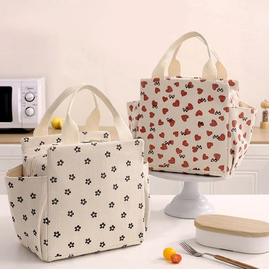 This lunch bag, insulated lunch box, reusable leak-proof large refrigerated handbag is suitable for both men and women. IA-DH