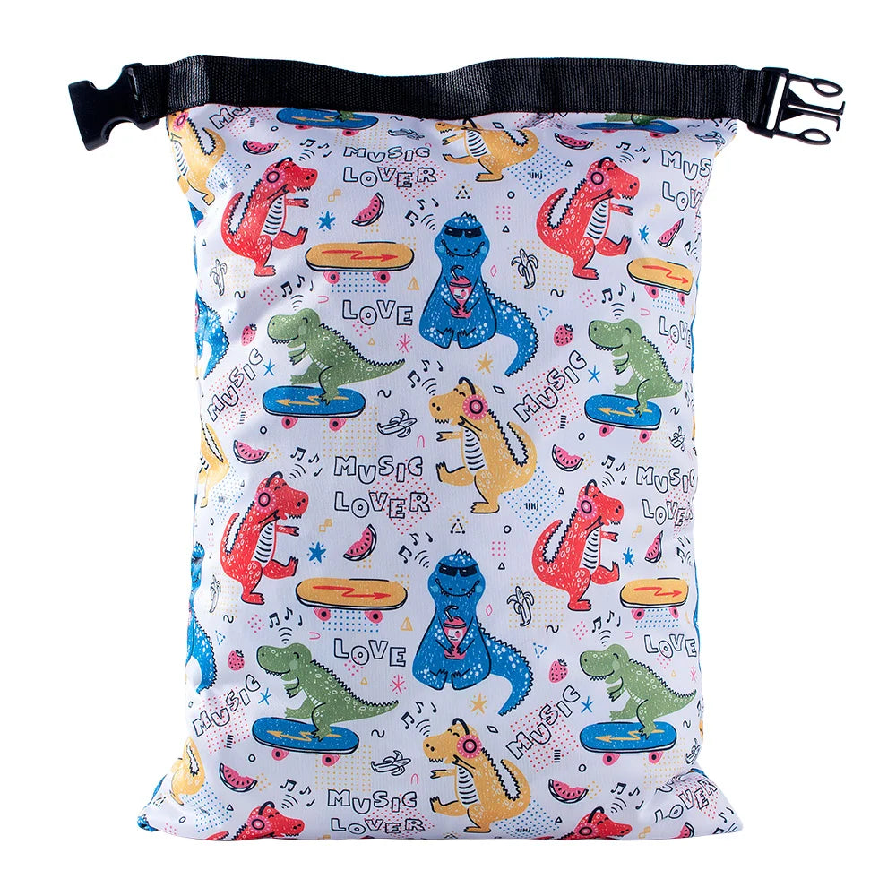 1pc Waterproof Wet Storage Bag Swimming Beach Bag For Outdoor Sports Make Up For Travel Storage Bag Baby Diapers Reusable Bags