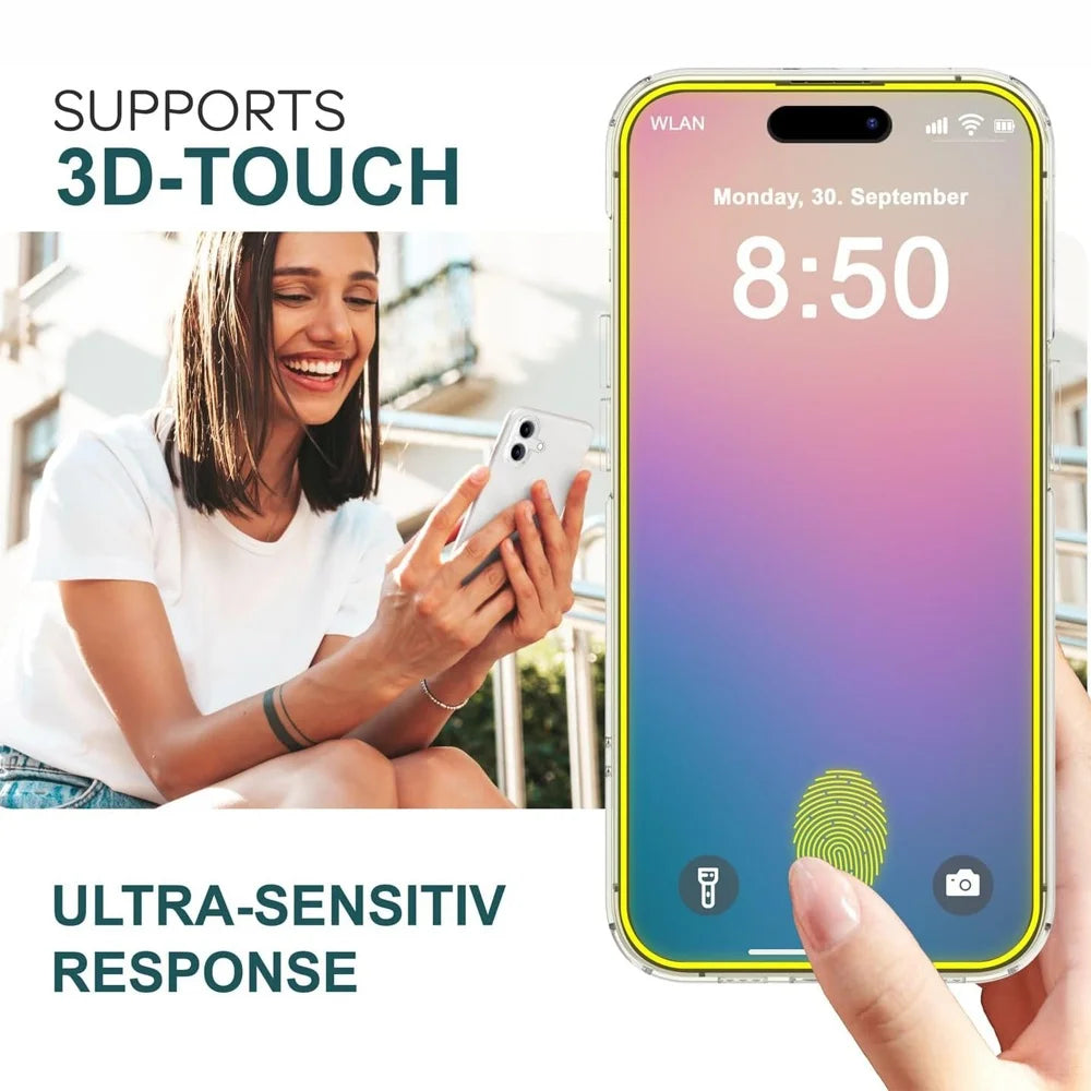 3+1 Screen Protector For iPhone 17 16e 16 15 14 13 Pro Max Tempered Glass For iPhone 16 15 14 Plus Protector Pantalla iPhone 11 13 12 Mini Pelicula Cristal templado iPhone 16e Camera Lens Film