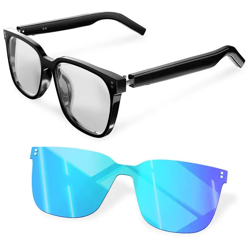 Xiaomi M10 ProA Bluetooth Smart Glasses With Interchangeable Lenses Magnetic Sunglasses Anti blue Light UV Protection Sunglasses