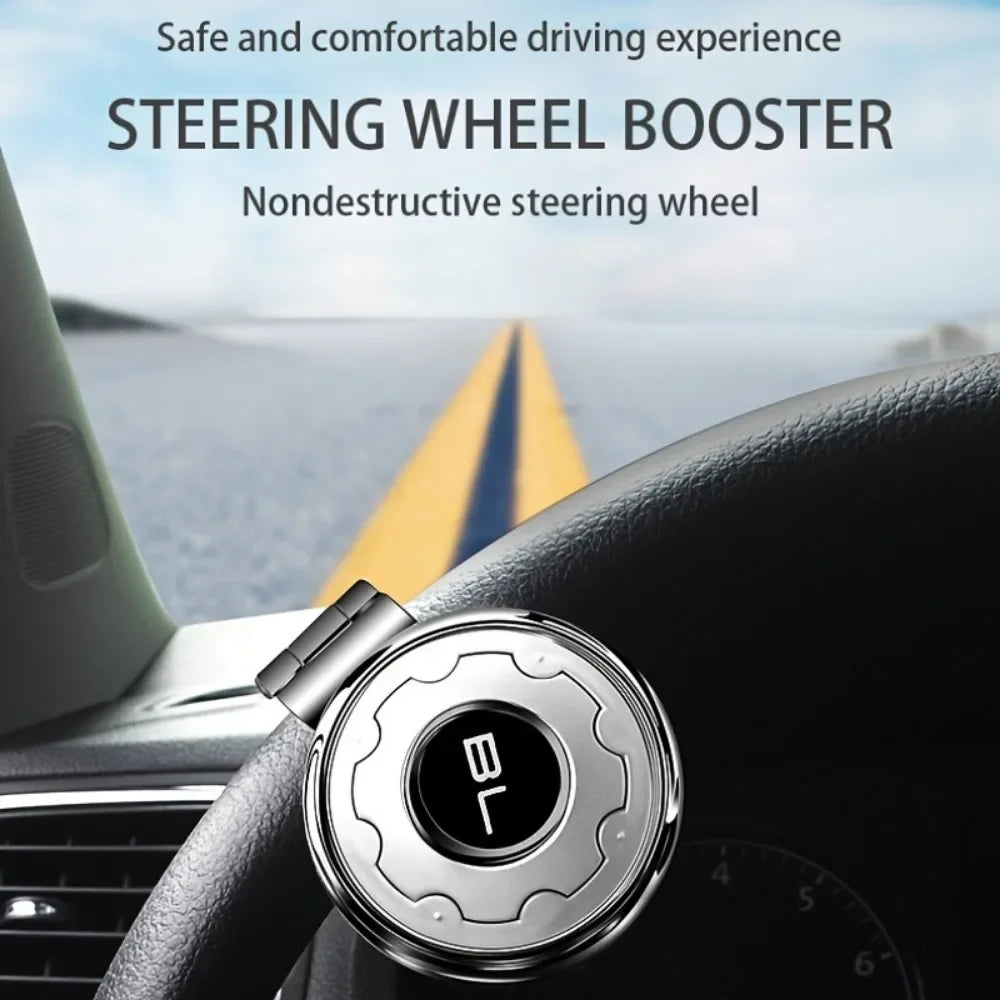 The Car Power Steering Ball With Bearings, Truck Handle Steering Wheel Auxiliary Power Steering Universal Model.