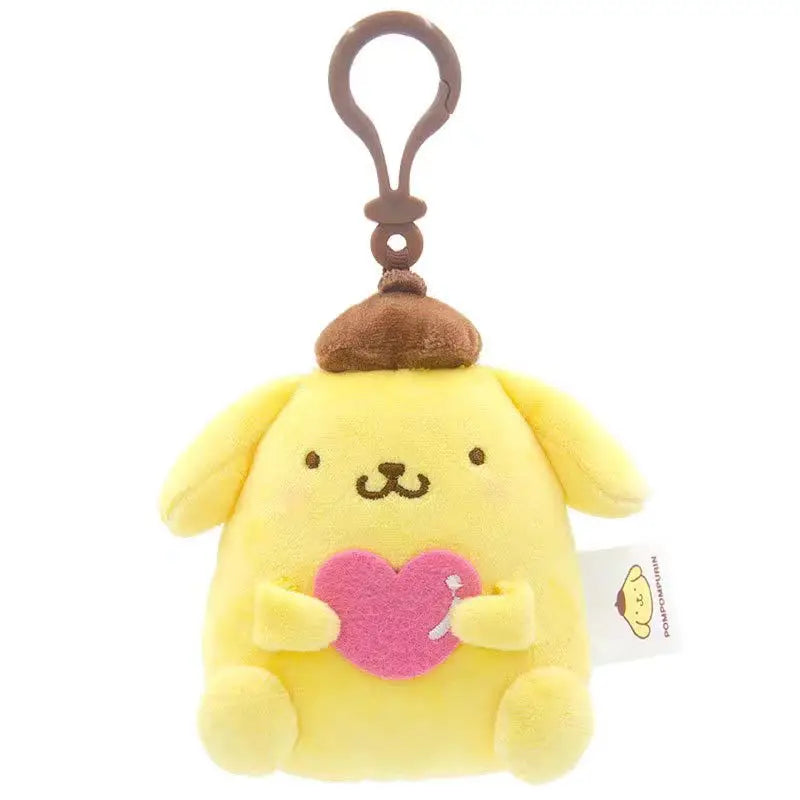 14CM Sanrio Pendant Kuromi Melody KT Cogimyun Cinnamoroll Pochacco Backpack Cute Decoration Holiday Gifts for Boys and Girls