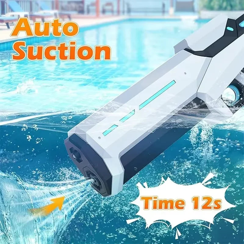 The Bestselling Children's Toy Electric Water Gun Can Spray Water Continuously Automatically Suck Up Water And Has a Long Range