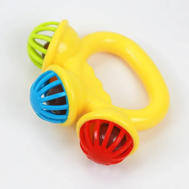 1/4PCS Newborn Hand Rattle Ball Baby Toys Grasping Hand Bell Sensory Toys Kids Safety Materials Toys for Baby Children Best Gift