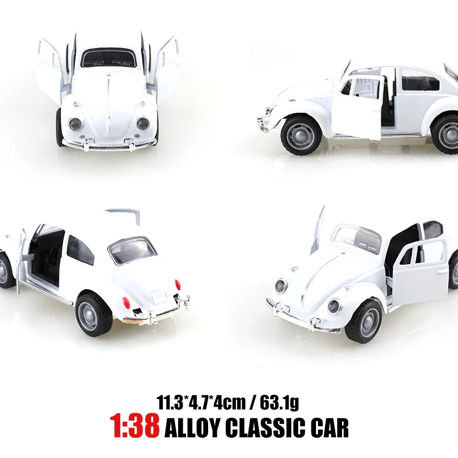 Retro Beetle Alloy Car Model Simulation Classic Car Toy Car Car Decorative Ornament