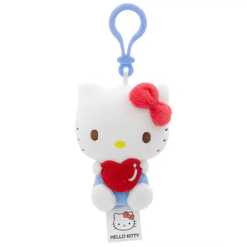 14CM Sanrio Pendant Kuromi Melody KT Cogimyun Cinnamoroll Pochacco Backpack Cute Decoration Holiday Gifts for Boys and Girls