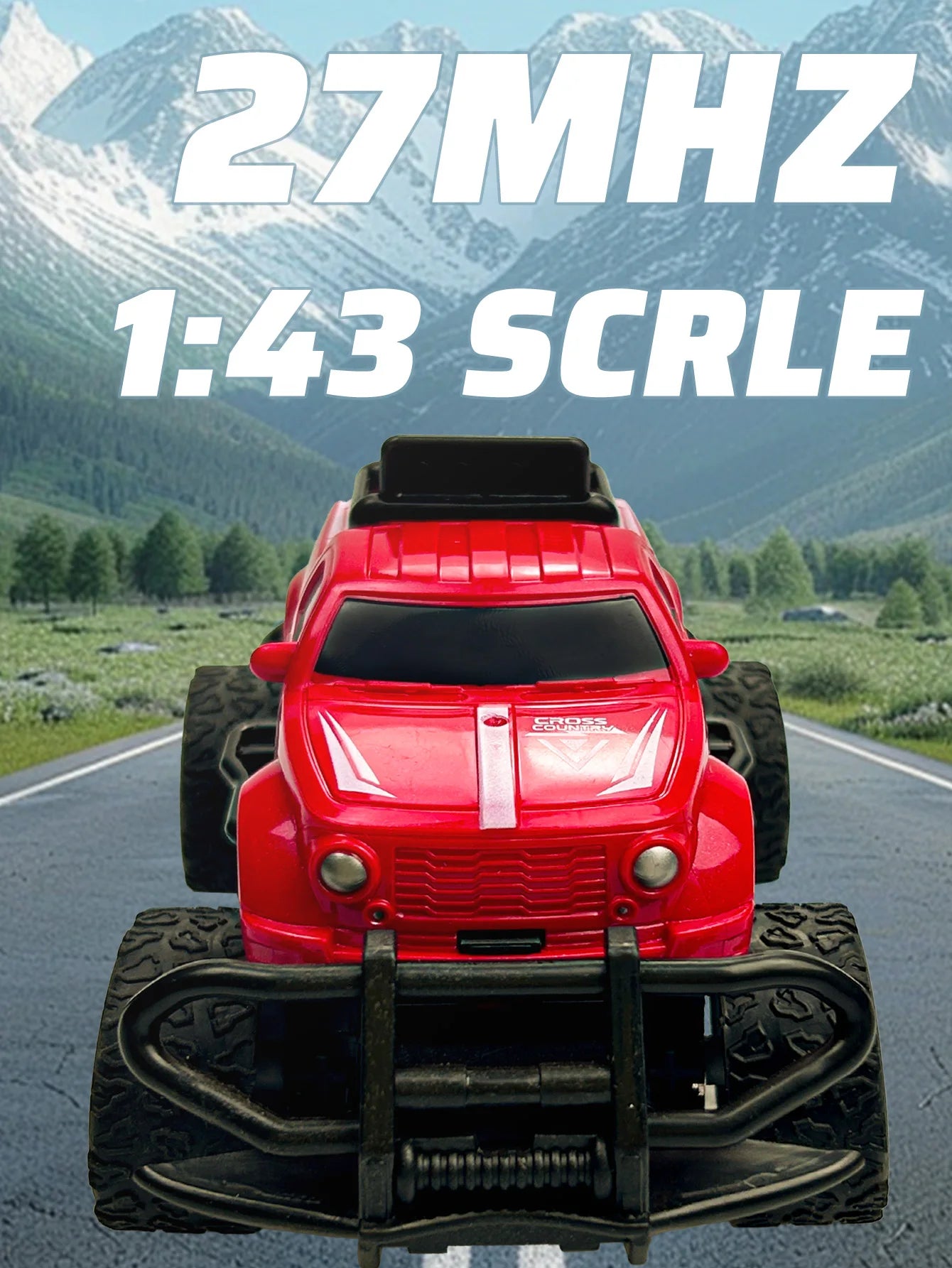 Remote controlled off-road toy car rechargeable four-wheel drive alloy climbing car high-speed remote control car