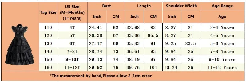 Wednesday Adams Cosplay for Girls Costume 2025 New Vestidos For Kids Carnival Easter Halloween Party Costumes for 3-12 Years