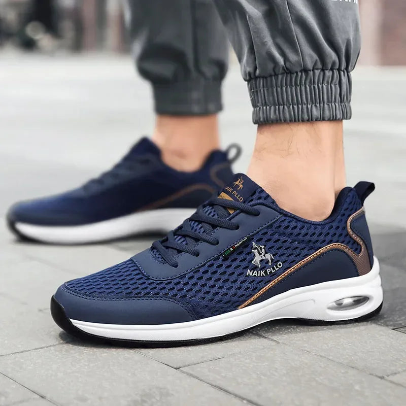 Shoes for Men's Casual Sports Shoes Fashion Breathable Outdoor Running Sneakers Comfortable Summer Walking Shoes Man Footwear - Belvar