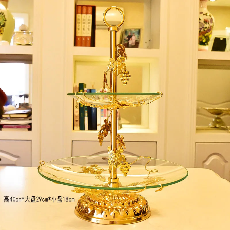 Kitchen Unique Plates Organizer Elegant Multifunctional Advanced Plates Pretty Luxury Charolas Decorativas Room Decoration