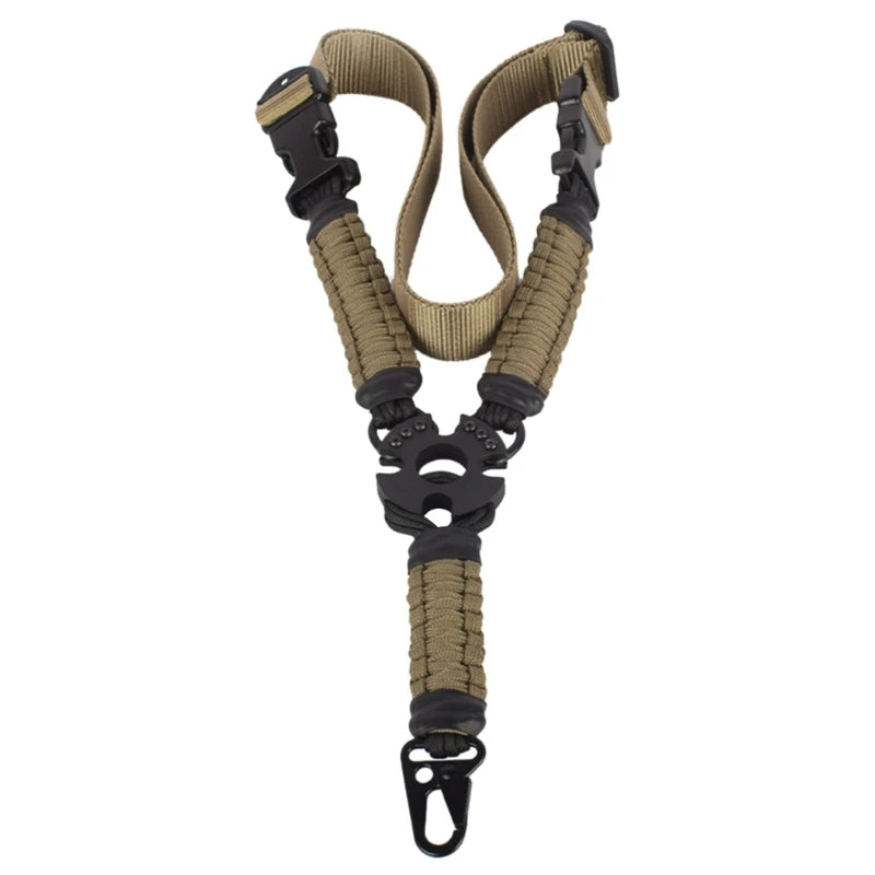 Rifles Sling Airsoft Guns Sling 1 Point Strap Sport Sling Shoulder Strap Practical Nylon Sling Adjustable Outdoors Sport