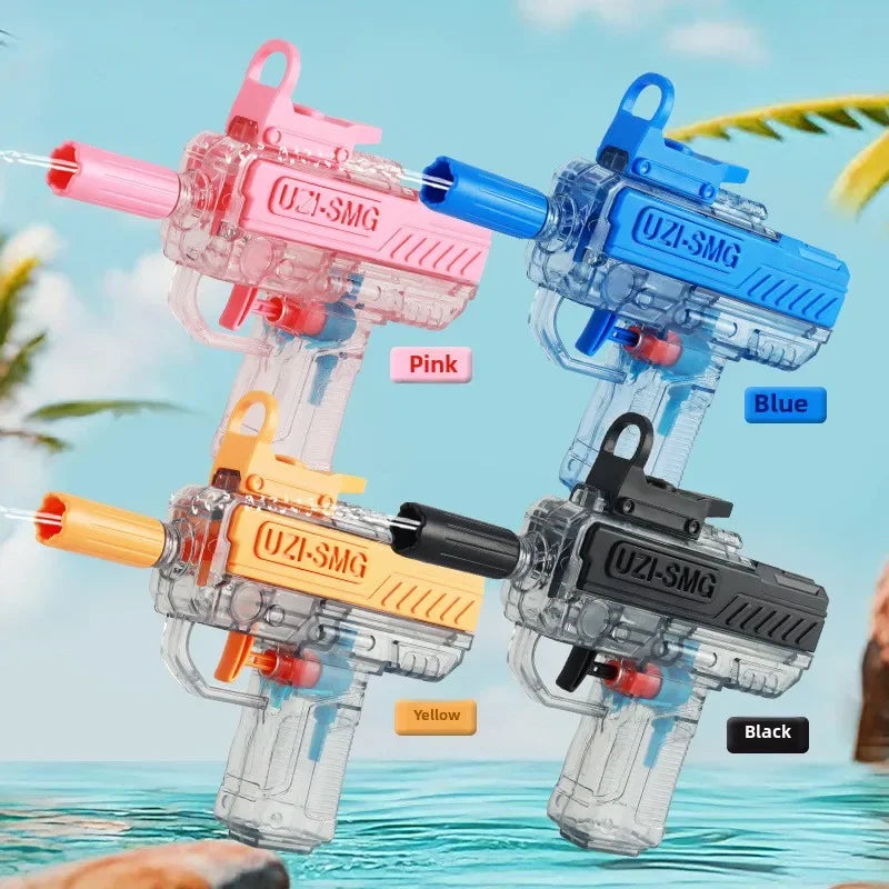 Summer Water Gun Non Electric Pistol High-pressure Full Automatic Shooting Water Beach Toy Gun for Kid Adult Interesting Game